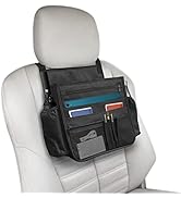 Boczif Car Backseat Organizer, Hanging Passenger Seat Storage Bag, Car Front Seat Organizer for O...