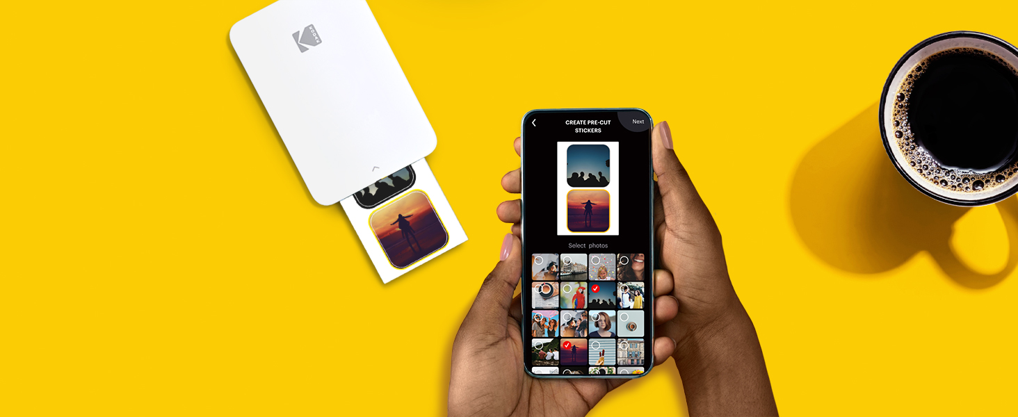 Kodak 2”x3” Premium Zink Pre-Cut Sticker Photo Paper