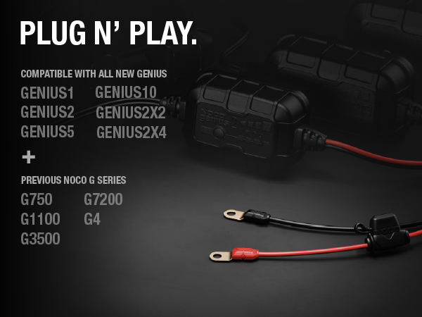 NOCO GC002 X-Connect M6 Eyelet Terminal Accessory For NOCO Genius Smart Battery Chargers