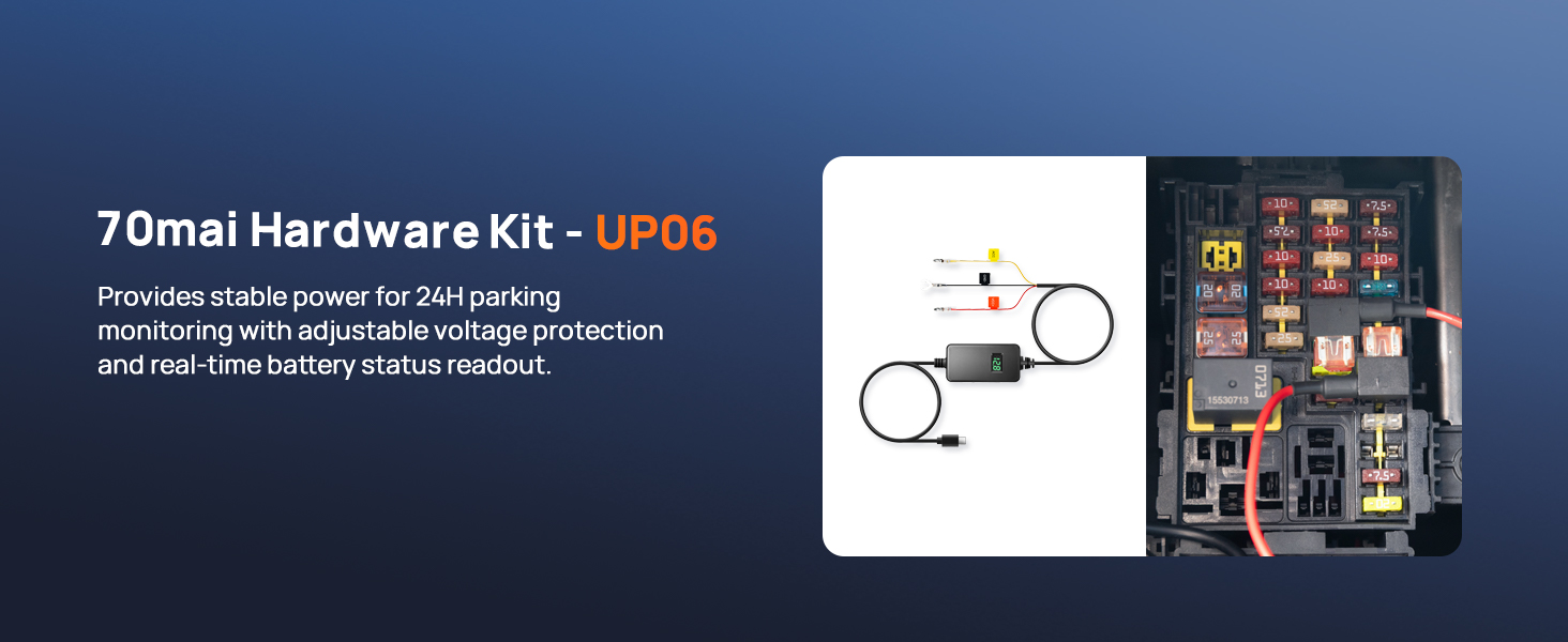 70mai Hardwire Kit - UP06