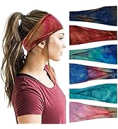 YONUF Headbands For Women Workout Wide Headband Yoga Head Bands For Women's Hair Accessories Girl...