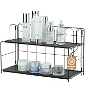 Edergoo Bathroom Counter Organizer 10s Tool-Free Install, 2 Tier Bathroom Organizers and Storage,...