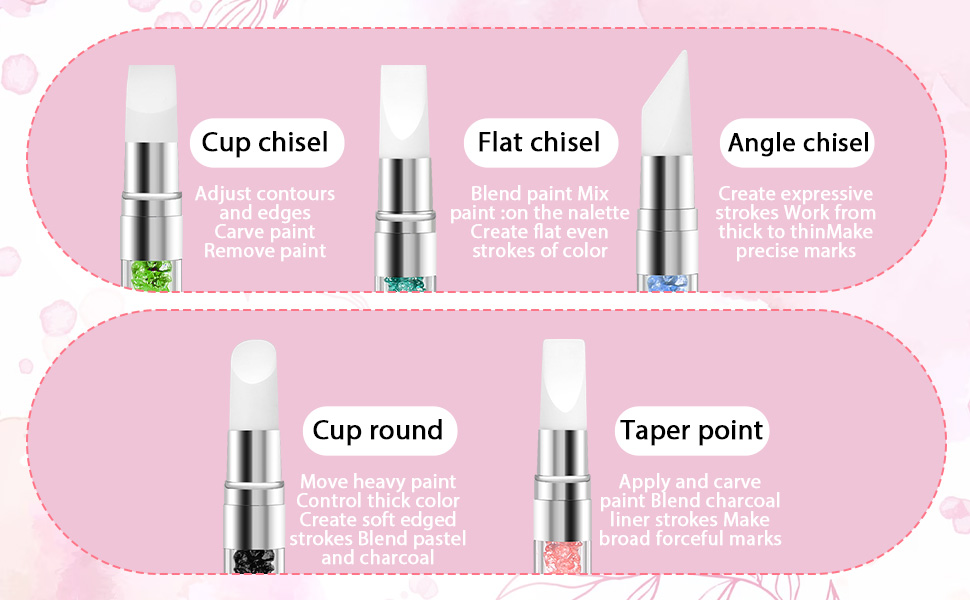Dual Tipped Silicone Nail Tools