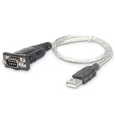 Manhattan USB to Serial Converter Connects One Serial Device to A USB Port (205146)