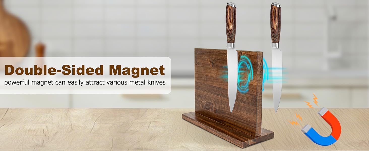 double sided magnetic knife holder