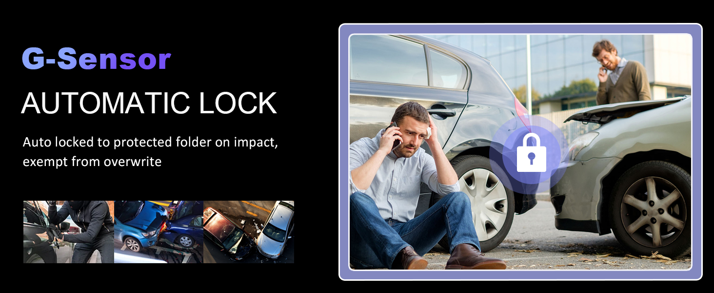 G-Sensor AUTOMATIC LOCK