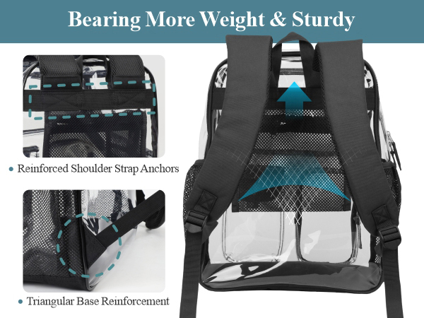Transparent School Backpack
