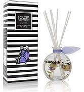 LOVSPA Reed Diffuser Set, Spa Lavender Scented Oil Diffuser with Sticks, Home Fragrance Accessori...