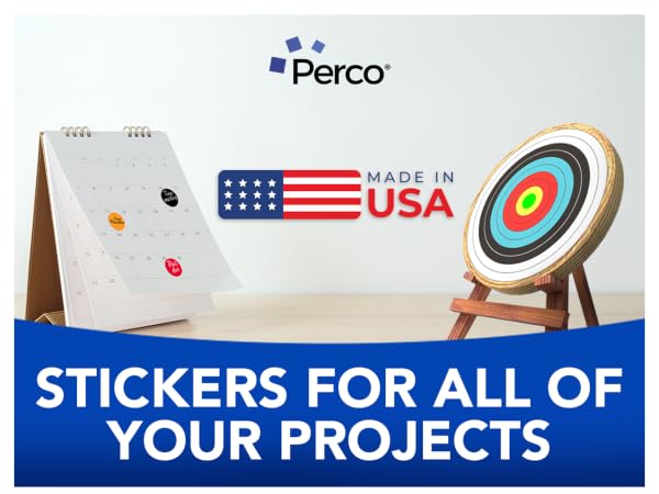 red round sticker labels crafting circle stickers perforated roll labels made in usa labels
