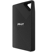 PNY RP60 2TB Portable SSD -Up to 2000MB/s, USB-C, USB 3.2 Gen2 - Rugged, IP65 Rated, Water, Dust,...