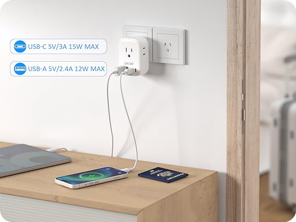 Australia travel adapter