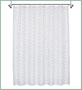 printed shower curtain