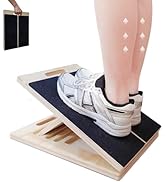 Calf Stretch Slant Board,Portable Slant Boards for Exercise,5-Level Adjustable Non-Slip Wooden In...