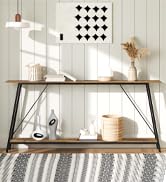 Console Table, Narrow Long Entryway Table, Industrial Skinny Sofa Tables, Table for Entryway