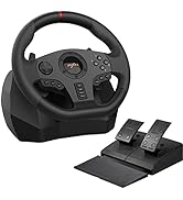 Racing Steering Wheel for PC - PXN-V900 270°/900° Rotation Used - Good Gaming Steering Wheel with...