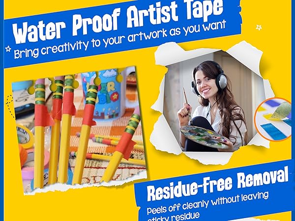 paper tape colored masking tape colored tape painter's tape kids tape