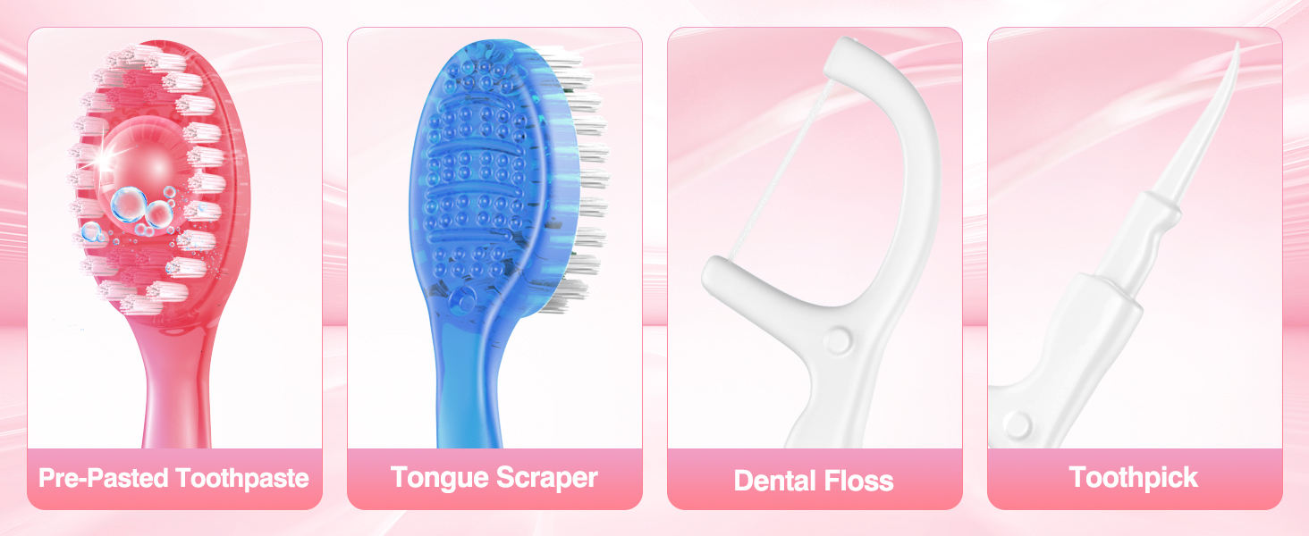 mini disposable toothbrush