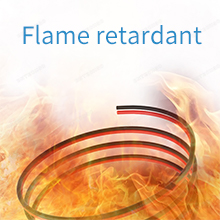 22 AWG 2 conductor parallel wire tinned copper wire High temperature resistance 200 degree C