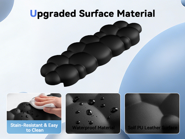 PU leather surface
