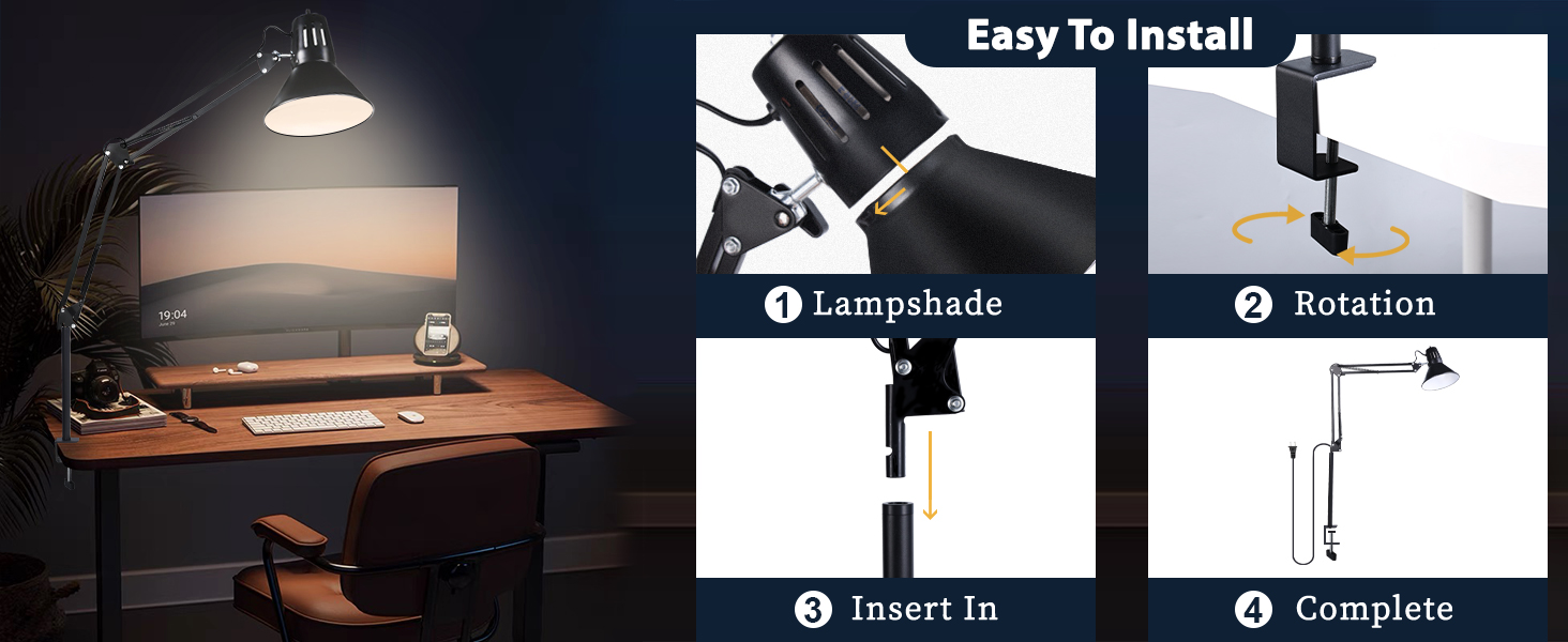 adjustable architect desk lamp