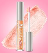 LIVAURA Shimmer Lip Gloss pH Activated, Glitter Lip Gloss for Women, Glossy, Shiny