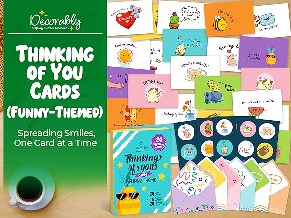 funny thinking of you cards