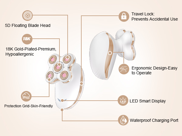womens electric razor
