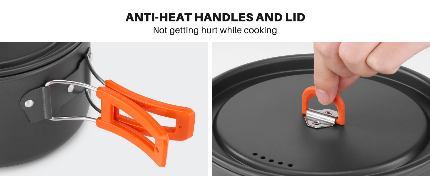 Camping Cookware Mess Kit