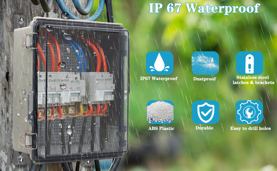 outdoor waterproof box