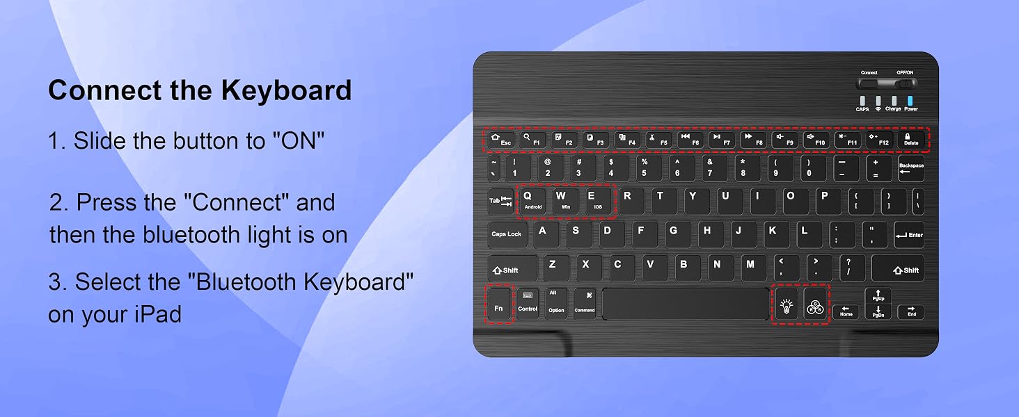 Connect the Keyboard