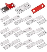 Drawer Magnets Jiayi 12 Pack Ultra Thin Cabinet Door Magnet Stainless Steel Magnetic Cabinet Latc...