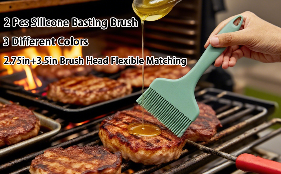 Silicone Basting Pastry Brush