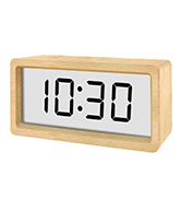 alarm clock with large time display