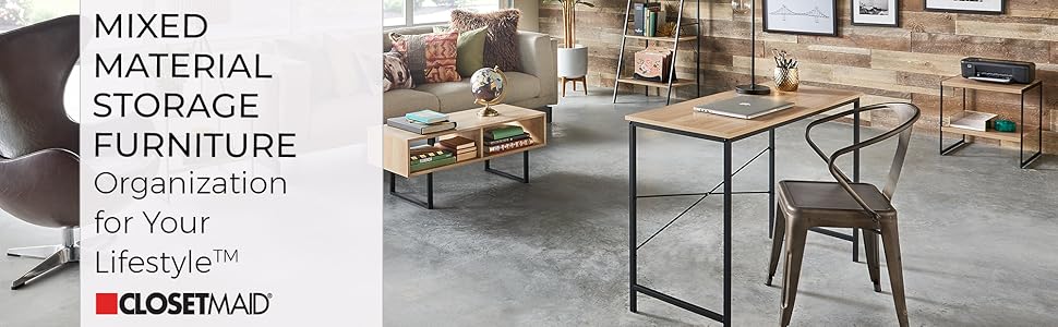 ClosetMaid Mixed Material Storage Furniture: Organization for your Lifestyle