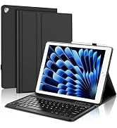 Keyboard Case for iPad Pro 12.9 inch (Old Model) 2015 1st Gen / 2017 2nd Gen, Detachable Wireless...