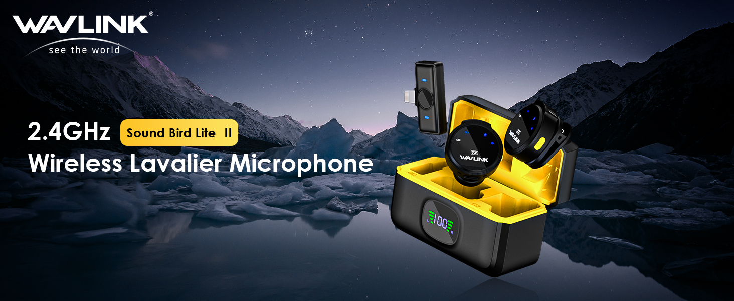 Wireless lavalier microphone