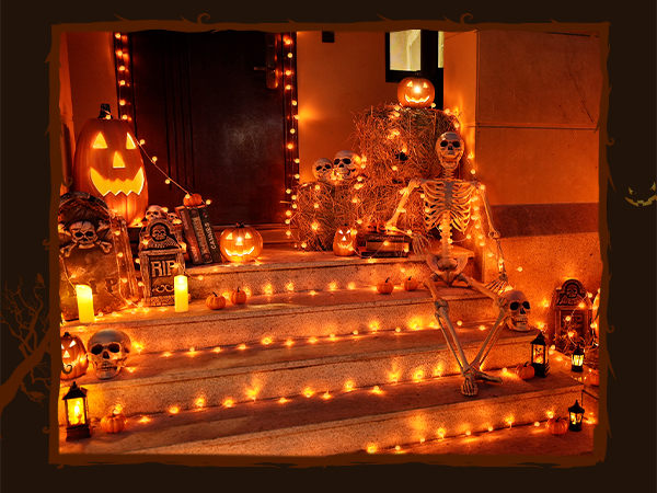 outdoor halloween lights