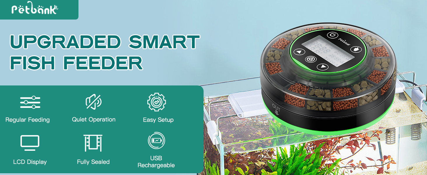 automatic fish feeder