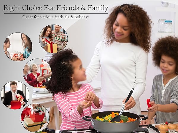 Black Cooking Utensil Set of 4