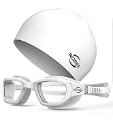 Robee Swimming Goggles, Adult Polarized Swim Goggles for Men Women Youth, Water Pool Glasses