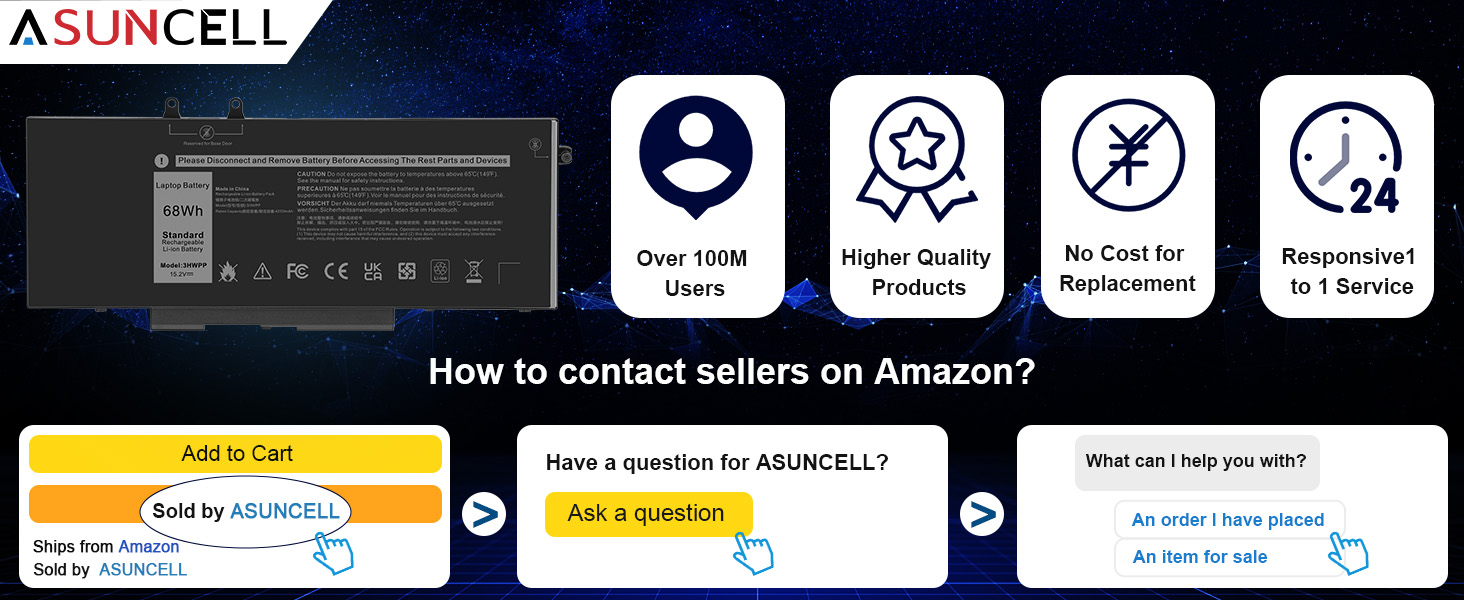 3HWPP Laptop Battery