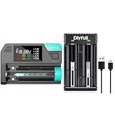 Dlypow DB1 Universal Battery Tester and U3 Pro 1000mAh Universal Battery Charger, 2 Cables Included