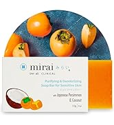 Mirai Clinical - 100g Persimmon Soap Bar for Body - Mirai Soap Persimmon - Persimmon Soap - Persi...
