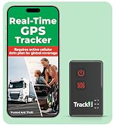 Tracki Max GPS Tracker for Vehicles – Magnetic Waterproof LTE 4G Car Tracker, Strong 1950 mAh Bat...