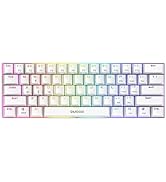 GAMDIAS Hermes E3 RGB Mechanical Gaming Keyboard Blue Switch with 19 Built-in Lighting Effects Ce...