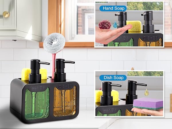 dish soap dispenser for kitchen sink