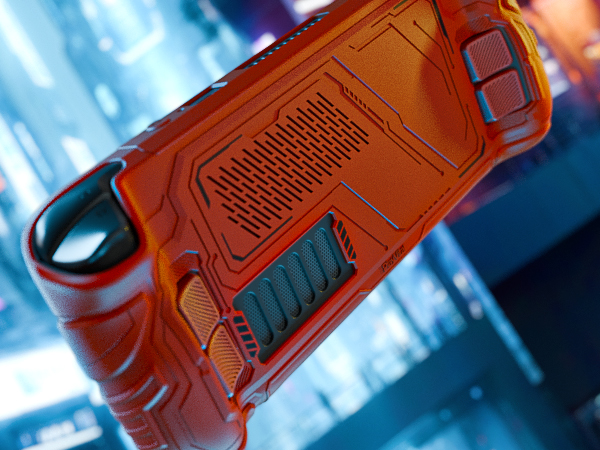 PlayVital Mecha Protective Case for Steam Deck