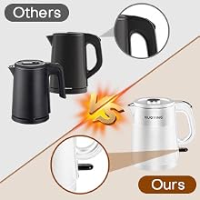 double wall electric kettle