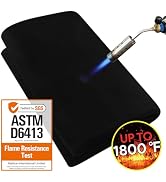 Matace 40x40 Inch Large Fireproof Welding Blanket & Pad, 5mm Thickened Fire Resistant Carbon Felt...