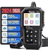 VDIAGTOOL VD30 Pro Car Code Reader, OBD2 Scanner Diagnostic Tool for Cars and Trucks, Check Engin...